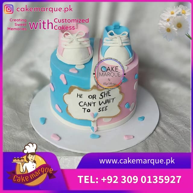 Baby Sower Theme Cake