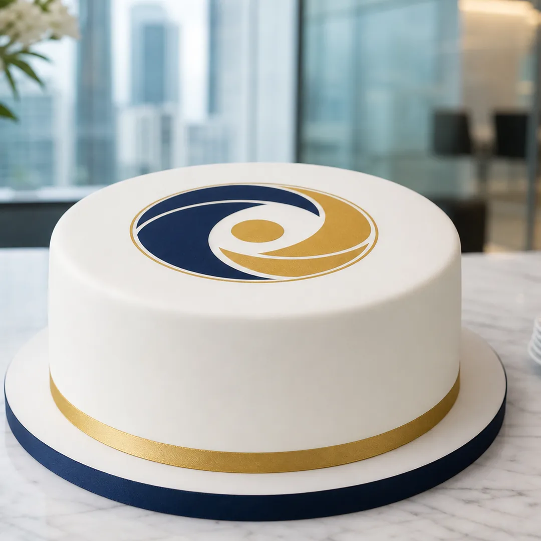 Corporate Logo Cakes in Lahore — Branded Cakes for Offices — Cake Marque Lahore blog